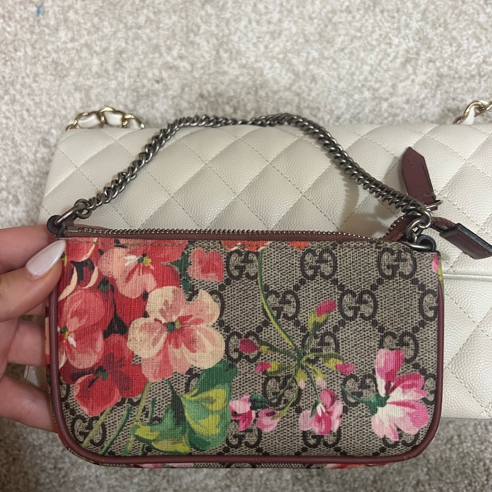 Authentic GUCCI bloom pochette